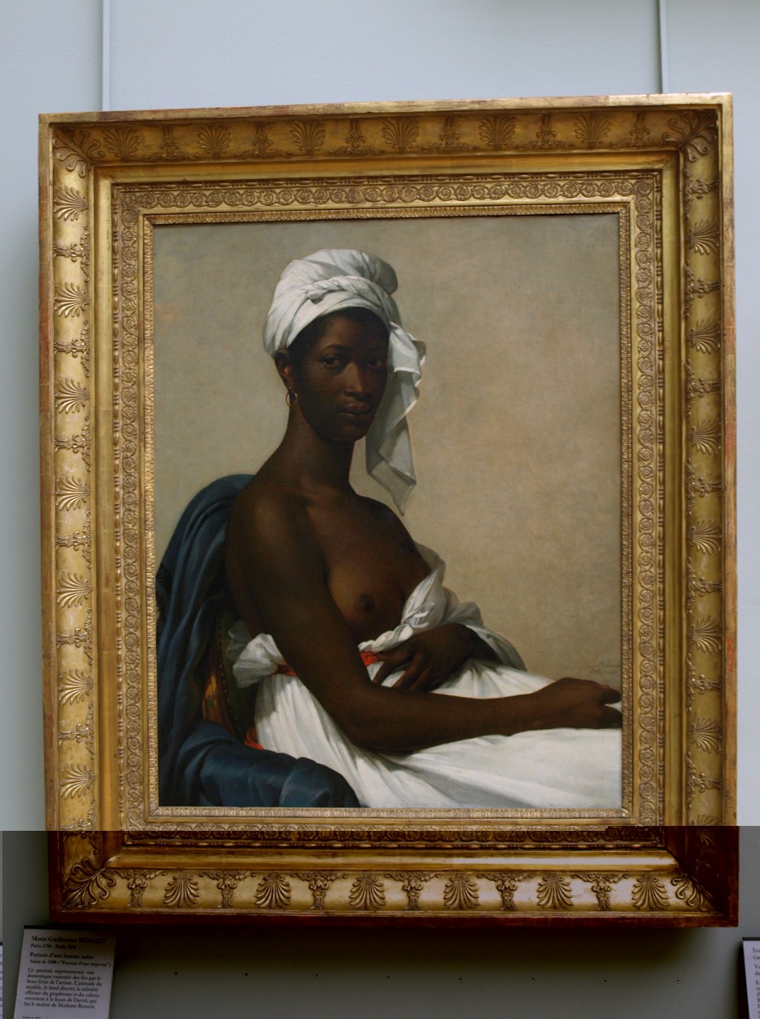 Portrait D'une Femme Noire by Marie-Guillemine Benoist